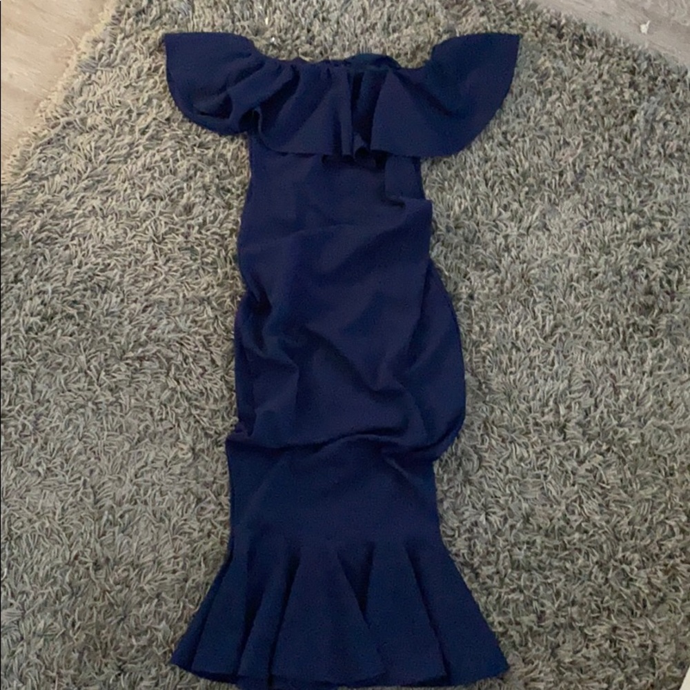 Vici Dolla Havana Ruffle Midi Dress